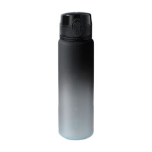 Gourde filtrante motivante, étanche et légère, idéale pour la salle de sport, la course à pied, la randonnée et les voyages (650 ml, dégradé