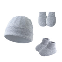 Necessity Comfortable Cotton Hat with Gloves & Socks Breathable Infant Wear Set Accessories for Baby