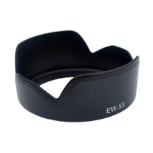 EW53 Camera Lens Hoods for EF-M 15-45mm f/3.5-6.3 IS / 15-45 mm 3.5-6.3 Reduces Flares and Enhances Quality