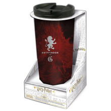 Gryffindor-Kaffeebecher aus Edelstahl, 425 ml Fassungsvermögen