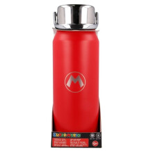 Super Mario Bros. Edelstahl-Wasserflasche, 505 ml