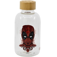 Deadpool 620ml Glasflasche - Langlebiges, einzigartiges Design