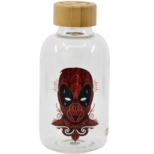 Deadpool 620ml Glasflasche - Langlebiges, einzigartiges Design
