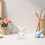 6 unid. molde urso 20 cm para modelagem e decoração (branco) 4
