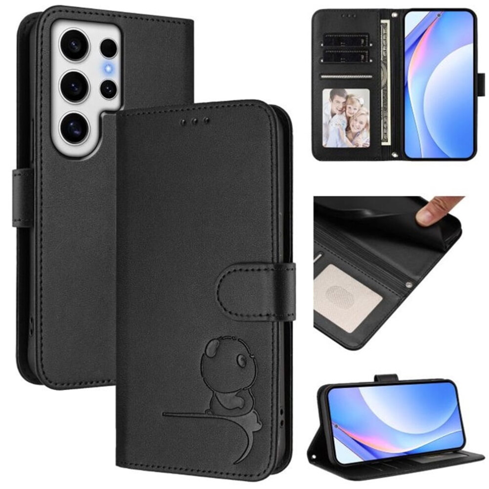 Litter Panda Leather Case For Samsung Galaxy S24 Ultra 5G 9152228996854