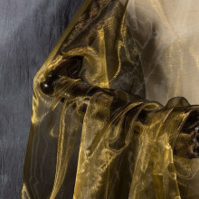 Tela de organza iridiscente transparente de 5 yardas y 59 pulgadas de ancho – para bodas, fotografía, disfraces de hadas, ropa de muñecas de