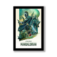 THE MANDALORIAN SEASON 3 - 11x17 Framed Movie Poster by Wallspace