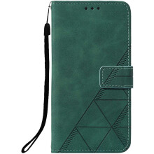 Portemonneehoesje voor Samsung Galaxy A15 5G – PU-leer, kaarthouder, standaard, magnetische sluiting, schokbestendig, groen