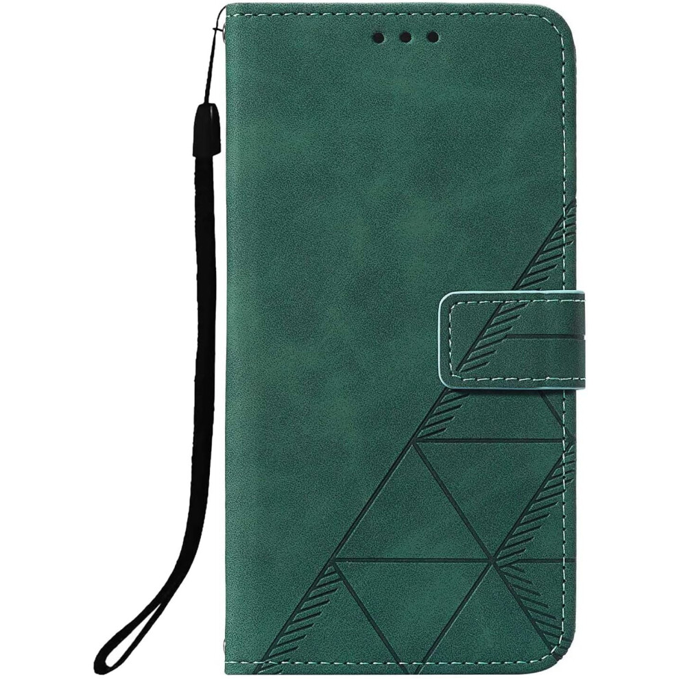Wallet Case For Samsung Galaxy A15 5G Â Pu Leather, Card Holder, Kickstand, Magnetic Flip, Shockproof, Green 9130661877503