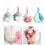 4-Piece Large Bath Set Shower Accessories in and White PE Material 1