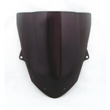 Windshield WindScreen Double Bubble For Kawasaki ZX6R 2009-22 ZX10R 08-10 Black