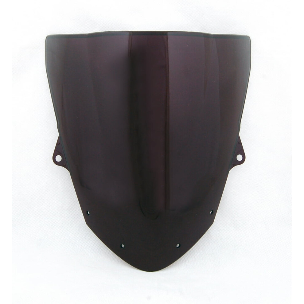Windshield Double Bubble For Kawasaki Zx6r Zx10r Black 941196062994