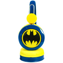 Kopfhörer mit Batman-Logo, kabelgebunden, leichtes Design