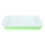 2Pcs Double Layer Fruit Drain Tray Storage Basket Green 8
