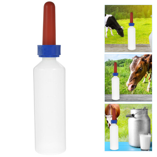 garrafa para alimentação de leite de bezerro 500 ml 2