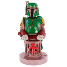 Klemmhalterung für Boba Fett-Figur, 20 cm Kabelabspann-Display