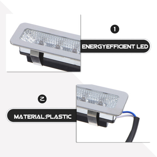 Rangehood Light Bulbs LED Rektangulärt För Köksbelysning 2