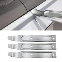 3 Pcs Metal Pry Bar Set, Ergonomic Car Trim Removal Tools 17.8cm