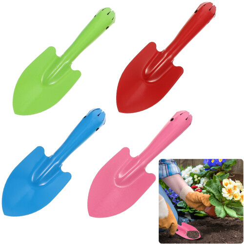 4 mini pás de ferro para jardinagem e cavar solo 2