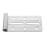 Accessoire Argenté Équerre Pour Portes De Garage Solides 10