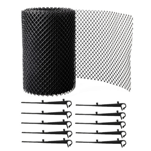 2Ensembles Filet Protecteur Noir Durable Pour Jardin Cour