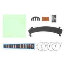 3Ensembles Accessoires Complètes Pour Violon, Repose-Épaule Et Cordes