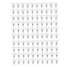 Cute Flower Shaped Mini Paper Clips Metal Strong Grip Multipurpose Sturdy Rustproof Binder Clips Premium Materials Office Supplies For Documents
