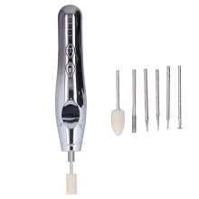 Nail Art Polishing Head Cuticle Nail Drill Bit High Efficiency Removes Dead Skin And Callus Electric Manicure Set Cordless Design USB Rechargeable
