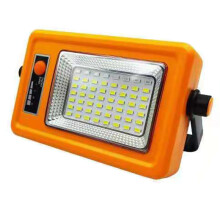 Justerbar lysstyrke Oppladbar Arbeidslampe LED Flomlys Vanntett Spotlights Soldrevet 180 Roterbar Magnetisk Base Håndfri Bærbar