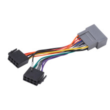 Car Audio ISO Wiring Harness Adapter Model Specific Design Plug and Play High Quality Materials Easy Installation Corrosion Resistance Wear Resistant