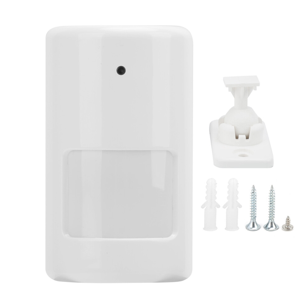 High Sensitivity Motion Sensor Detector With Anti Electromagnetic Interference And Works With Alarm Host For Sms Mobile Alerts Ideal For Residential 9191629376155