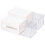 Adjustable Combination Stackable Storage Unit With Transparent Drawers And Minimalist Look, Multi Functional Organizer For Home Office Use, Durable 1