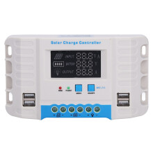 Benutzerfreundlicher Solar-Laderegler mit LCD-Display, intelligentem Batterieregler, PWM-Automatik, einstellbaren Parametern, doppeltem