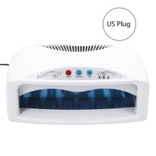 Nail Lamp With Rechargeable Cordless Design, Infrared Sensor LED UV Light For Gel Nail Polish, LCD Touch Display Timer Setting Fast Drying Nail