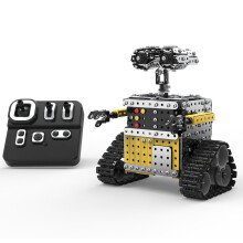 Bouwblokken DIY-speelgoed met afstandsbediening en app-besturing, robotica, een technisch modelbouwpakket voor kinderen met praktische