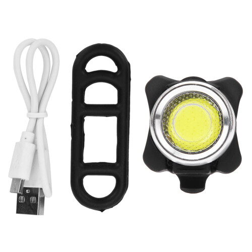 Long Lasting Battery USB Rechargeable Bike Light Set Super Bright LED Waterproof Adjustable Light Modes Versatile Usage Easy Mounting Features