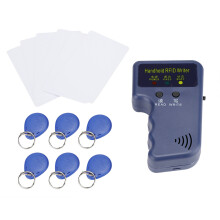 Pre-Programmed Unique ID RFID Key Fob, 125KHz RFID Tag for Access Control System Contactless Transmission Read Only Compatible with EM4100Waterproof