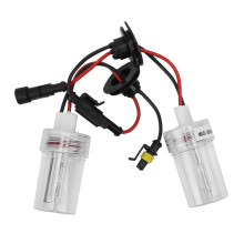 Super Bright HID Xenon Bulbs6800LM Crystal Clear White Light High Brightness Xenon Gas Filled Plug And Play Easy Install Digital AC Compatible