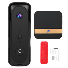 Outdoor Video Doorbell Wireless Smart Home Security Camera No Subscription Fee With Ai Person Recognition Real-Time Talk Night Vision Live Streaming