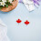 12 St Canada Day Maple Leaf Spänne I Metall Email För Kläder Väskor Hattar 6