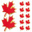 12 St Canada Day Maple Leaf Spänne I Metall Email För Kläder Väskor Hattar 11