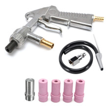 Sandblasters Air Sand Blasters with Hose and Ceramic Nozzles Sandblasting Tool for Surfaces Polishing Easy to Use