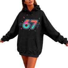 Women's Hoodie Fashion Soft Long Sleeve Top with Pocket