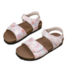 Toddler Summer Girls Large Sized Casual Sandals With Colorful Prints Comfortable Sandals For Outdoor Use Beach Shoes. Comfort 9.5-10Y