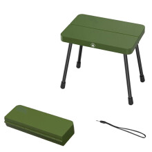 Sgabello pieghevole ultraleggero (0,54 kg), con struttura in metallo resistente all'acqua, ideale per campeggio, pesca, escursionismo, picnic, sport