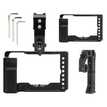 Κλουβί DSLR Rig για Canon EOS M6MK II με κοίλη δομή από κράμα αλουμινίου με πολλαπλές