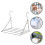 Socks Drying Racks Drying Rack Silver 1Pack 1