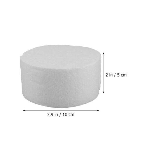 6 Pcs Eps Cylinder Målning Graffiti Ornamenter Leksaker För Barn 1