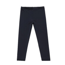 Kid Girls Candy Color Leggings Solid Color Leggings Casual Yoga Pants Tights Trousers Navy 11-12 Years