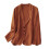 Blazer da donna in cotone e lino, maniche lunghe, revers a tacca 1